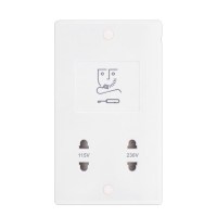 White Shaver Socket